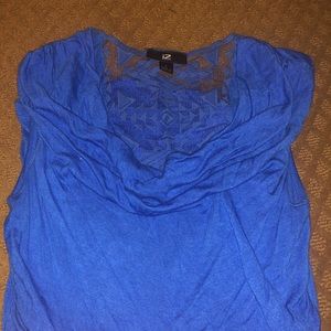 IZ Byer scoop neck blouse